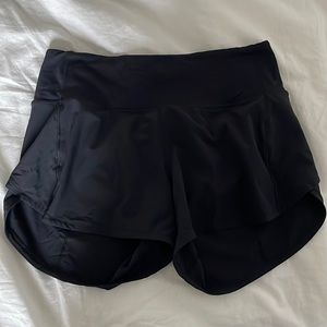 Lululemon speed up high rise lined short 4”